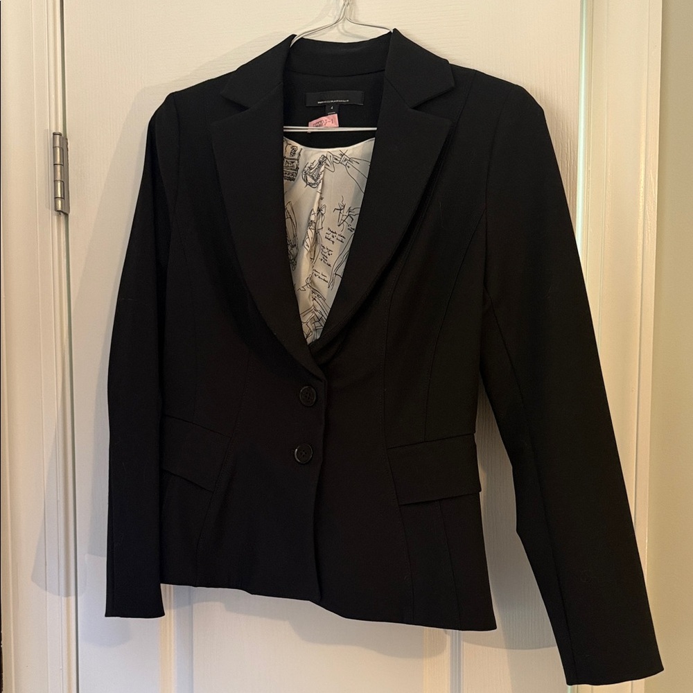 White House Black Market Women's Black Blazer